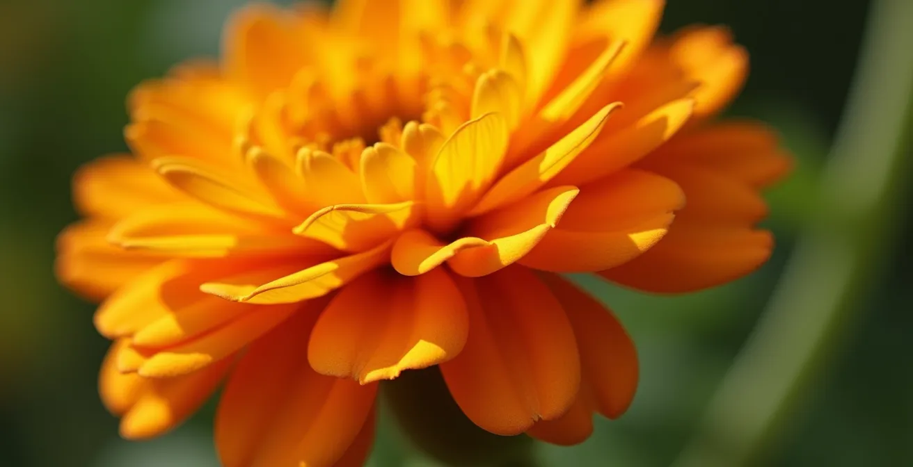 Œillets d'Inde orange plantés au pied de plants de tomates en pleine croissance